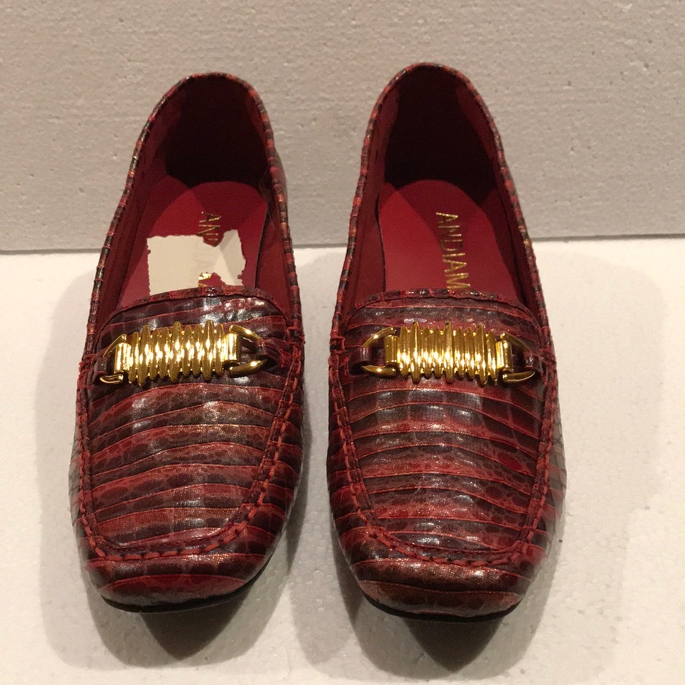 Andiamo reptile print red 6